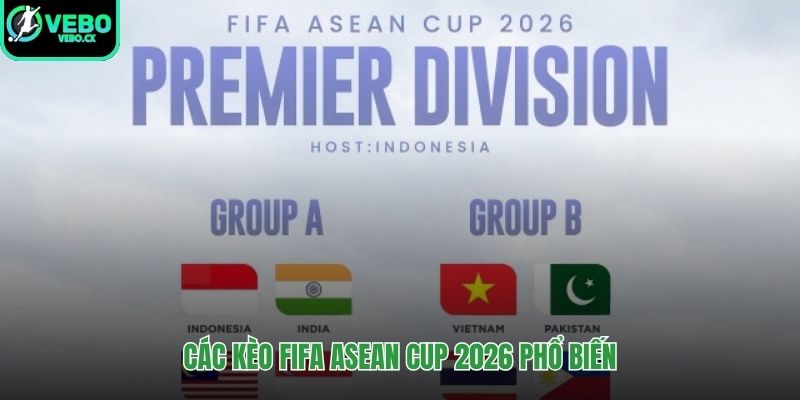 Các tỷ lệ cược FIFA ASEAN cup đáng chú ý nhất