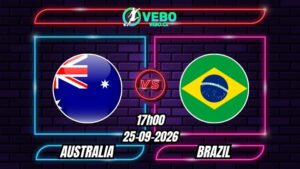 Nhận định Australia vs Brazil 17h00 ngày 25/09/2026