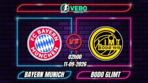 Nhận định Bayern Munich vs Bodo Glimt 02h00 ngày 11/09/2026
