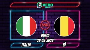 Nhận định Italia vs Bỉ 01h45 ngày 26/09/2026