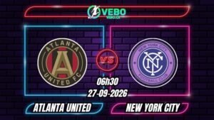 Soi Kèo Atlanta United vs New York City 06h30 - 27/09/2026