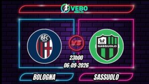 Soi Kèo Bologna vs Sassuolo 23h00 - 06/09/2026