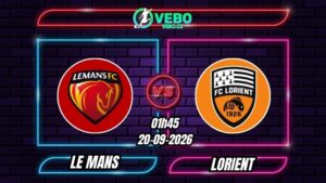 Soi Kèo Le Mans vs Lorient 01h45 - 20/09/2026